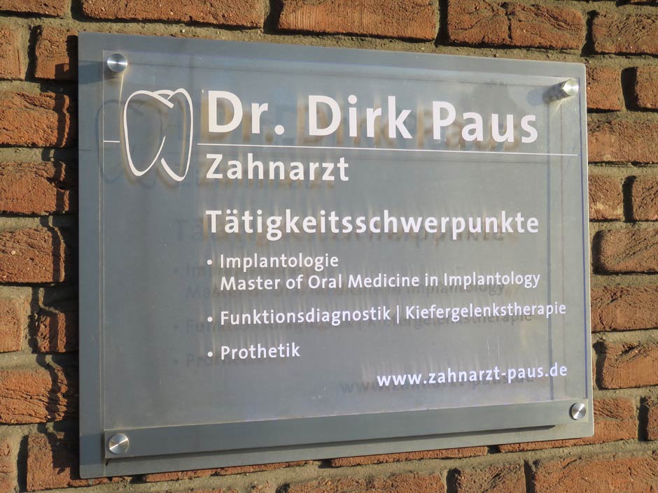 Praxis Dr. Dirk Paus, Bocholt, Impressionen